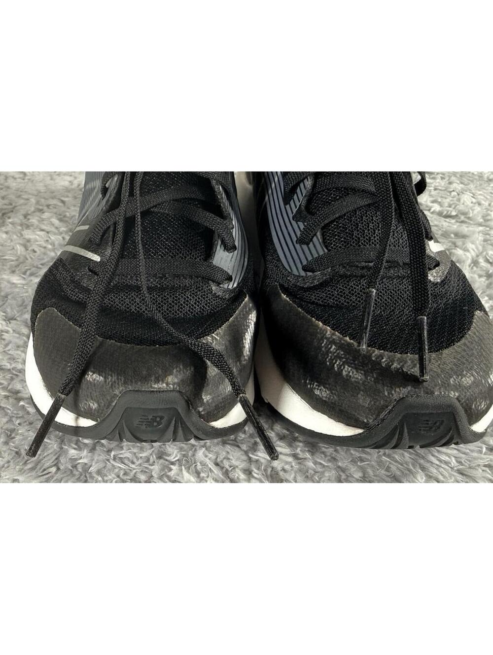 New Balance Boys Rave Run v2 Running Shoes Black Silver White Sneakers Size 2 - Picture 8 of 9